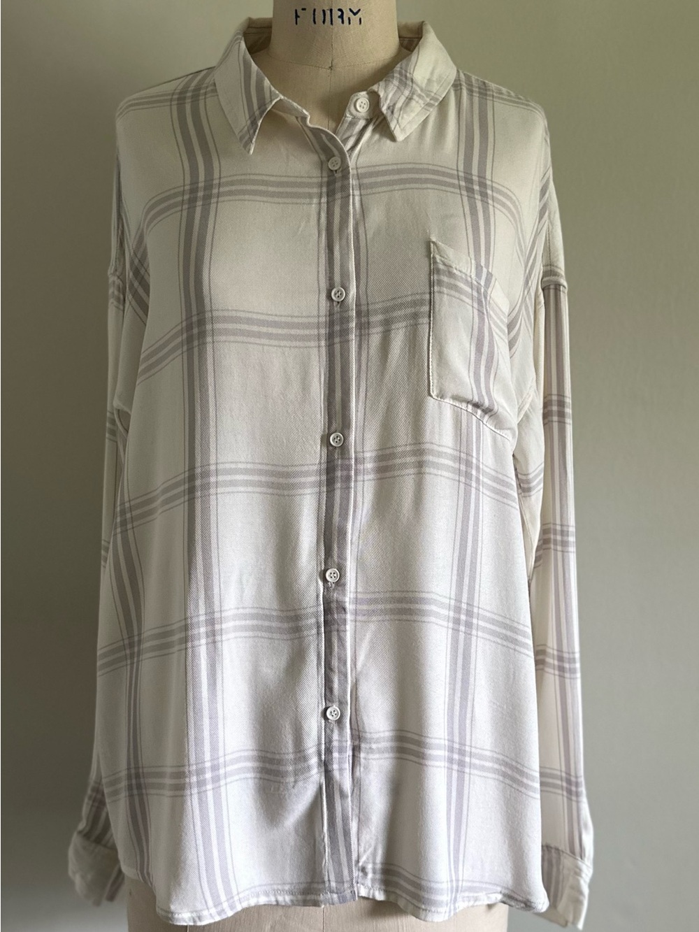 Plaid Button Down Shirt
